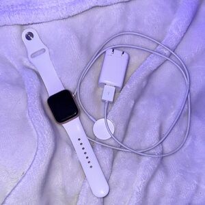 Apple Watch Series 5 Smartwatch with White Band